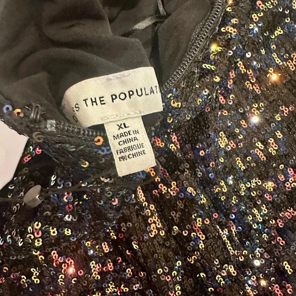 New Dress The Population Sequined Dress - Picture 12 of 13